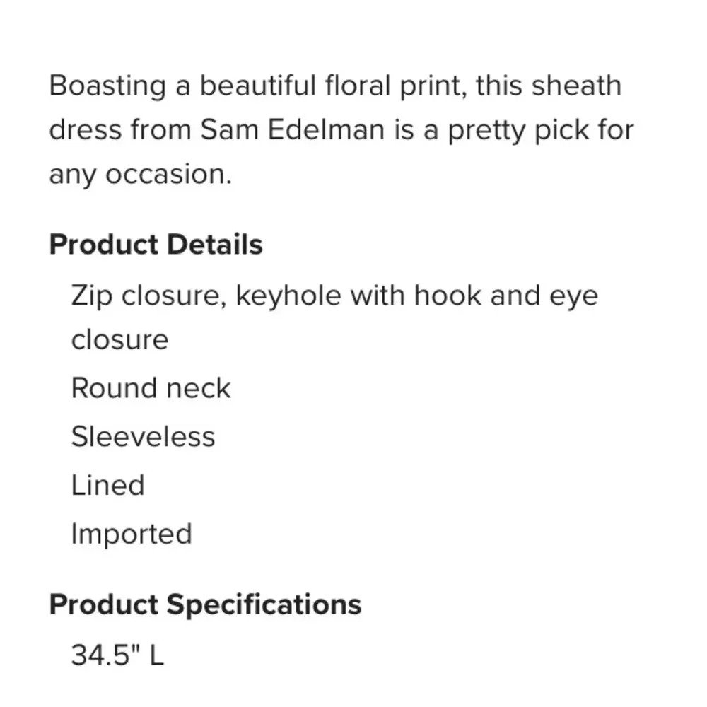 Sam Edelman Floral Sleeveless Dress - Picture 13 of 13
